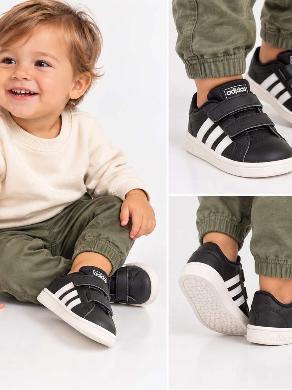 Adidas- baby Sneakers - 4 - Picture 2 of 8